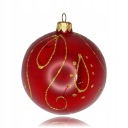 OUTLET Фенечки 10 см/1 шт. стеклянный елочный декор.