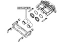 PISTÓN SOPORTE FRENOS PARTE DELANTERA CADILLAC STS 2005-2011 EUROPA FEBEST 