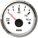 Манометр масла 52мм серии KUS Sea V