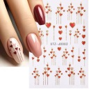 САМОКЛЕЯЩИЕСЯ НАКЛЕЙКИ ДЛЯ НОГТЕЙ STZ-JC002 сердечки