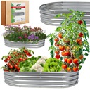 ПОДЪЕМНЫЙ ДОРОЖНЫЙ ЗЕЛЕНАЯ ГРУППА ОВОЩИ ЦВЕТЫ СТАЛЬ 140X60X30см ОЦИНКОВАННЫЙ САД