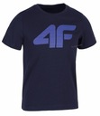 4F CHŁOPIĘCA KOSZULKA T-SHIRT BAWEŁNA / rozm 152