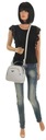 FILAROW Elegantná dámska kabelka sivá poštárka YD90091 Grey Pohlavie Výrobok pre ženy
