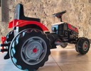Traktor na Pedały Przyczepa Duży MAX xl Czerwony