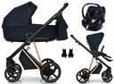 WÓZEK ROAN IVI FOTELIK CYBEX ATON 5 3w1 k. BLUE