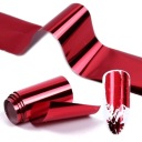 Красная трансферная фольга для декора.