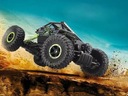 Auto na diaľkové ovládanie AIG Rock Crawler 1:18 čierno-zelená Materiál plast