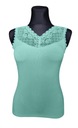TOP BLUZKA PODKOSZULKA KOSZULKA Z KORONKĄ DAMSKA