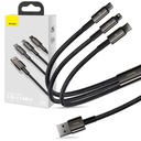 КАБЕЛЬ BASEUS FAST 3-в-1 ПРОЧНЫЙ USB-КАБЕЛЬ — USB-C/Lightning/micro USB 1,5 м
