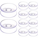 WIESZAK PRZYSSAJĄCY PRZYSSAKI DO STOŁU SZKLANEGO OKNO DWUSTRONNE 30MM 10 SZT