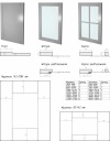 MDF лакированная передняя часть 19 для дверей Ikea Pax Гардероб 37x234 Mat Pattern J10