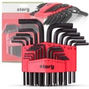 НАБОР ТОРЦЕВЫХ КЛЮЧЕЙ 1–10 мм 25 шт. INBUS ALLENS