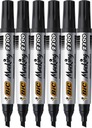 Перманентный маркер BLACK BIC MARKING 2300 EDGE x 6