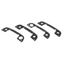 PARA 4 PIEZAS FORRO MANECILLAS DE PUERTA GOMA COMPACTADORES BMW E36 E34 E32 Z3 3 5 7 SER 