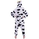 COW Fudge Kigurumi Pajamas Женский и мужской комбинезон-комбинезон L 165-174