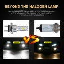 ПАРА ZAROWEK H7 LED (СВІТЛОДІОД) DO ФАР АВТОМОБІЛЬНИХ 80W, КОМПЛЕКТ 6000K, КОЛІР БІЛИЙ СВІТЛА DROGOWE/MIJANIA  (18752144159) фото min 7