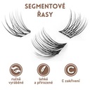 GloryStyles Segmentové riasy RL03 8+10 mm Značka GloryStyles