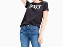 Levi's KOSZULKA r S damska t-shirt czarna levis EAN (GTIN) 5400898267427