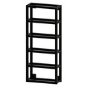 Одинарная подвесная полка на 6 бутылок вина.