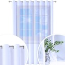 ГОТОВАЯ ШТОРА 300х220 ВУАЛЬ, БЕЛАЯ ШТОРА, гарниры