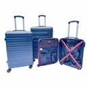 Sada kufrov 3v1 Cestovný + kabínový kufor S M XL EAN (GTIN) 4039214061237