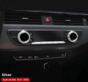НАКЛАДКА RING РУЧКА A/C WENTYLACJA-MERCEDES SILVER AUDI A4/A4L 2017-2024  (17663789971) фото min 7