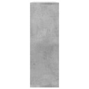 vidaXL Półki ścienne, betonowy szary, 104x20x58,5 cm, płyta wiórowa Wysokość mebla 60 cm