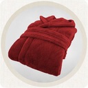 Wellsoft бордовый халат унисекс L/XL с капюшоном