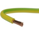 УСТАНОВОЧНЫЙ КАБЕЛЬ LGY 0,5мм ЖЕЛТО-ЗЕЛЕНЫЙ