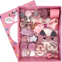 НАБОР Скрепок-ластиков для девочки, ПОДАРОК, УКРАШЕНИЯ ДЛЯ ЛАСТИКОВ, КОРОБКА