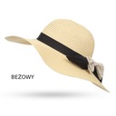 Женская летняя соломенная шляпа, большие поля, летний волнистый бант, ЦВЕТА