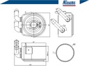 РАДІАТОР МАСЛЯНИЙ [NISSENS] зображення 2
