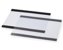KIESZEŃ PLAKATOWA Z TAŚMĄ MAGNETYCZNĄ DO MAGAZYNU - A5 POZIOM - 5 SZT