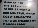 BMW X1 F48 PROTECTION COUVERCLES DE COFFRE COUVERCLES DE COFFRE CARDAN PLASTIQUES 7350844 51497350851photo 15