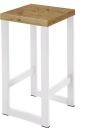 Табурет 60 см LOFT WHITE Solid Colours Stools
