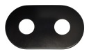РОЗЕТКА КОМБИНИРОВАННАЯ, ЧЕРНАЯ МАТОВАЯ, ОТВЕРСТИЕ 1/2