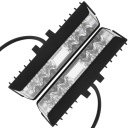 1 ПАРА STYLOWYCH ЧОРНИХ СВІТЛА DO ЇЗДИ MOTOCYKLEM Z СВІТЛОДІОДАМИ LED (СВІТЛОДІОД) NA MOTOCIKLAI  (18839367459) фото min 8