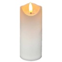 Свеча-фонарь LED CANDLE БЕЛАЯ СВАДЬБА 12,5 см.