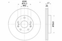 TEXTAR DISCS BRAKE 2 PCS. SUZUKI FRONT SX4 VITA photo 1 - milautoparts-fr.ukrlive.com