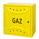 SZAFKA SKRZYNKA GAZOWA 50X50X25 ŻÓŁTA