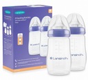 LANSINOH BOTTLE 240 мл Соска среднего размера с антиколиками