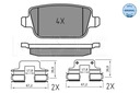 ZAPATAS HAM. LAND ROVER T. FREELANDER 2,0-3,2 4X4 06-14 