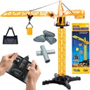 КРАН СТРОИТЕЛЬНЫЙ КРАН ИГРУШКА С ДИСТАНЦИОННЫМ УПРАВЛЕНИЕМ 55 СМ ДЛЯ ДЕТЕЙ