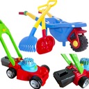 БОЛЬШОЙ КОМПЛЕКТ тачка + газонокосилка + лопата + грабли