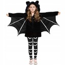 Halloweensky kostým pre deti netopierí kabát Prevažujúcy materiál polyester