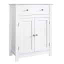 Белый комод в ванной