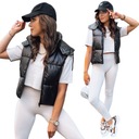 ЖИЛЕТ СТЕГАНЫЙ ЖЕНСКИЙ С КАПЮШОНОМ, размер. XXL