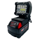 ФАРА РОБОЧА P4U LED (СВІТЛОДІОД) 16 ДІОД 4200 LM 6000 K Z ЗАРЯДНИЙ ПРИСТРІЙ USB  (18832800485) фото min 9
