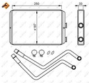 NRF 54211 WYMIENNIK CIEPLA, CALEFACCIÓN INTERIOR 