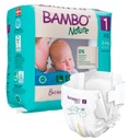 Подгузники Bambo Nature 1 для новорожденных 2-4кг, 22 шт.